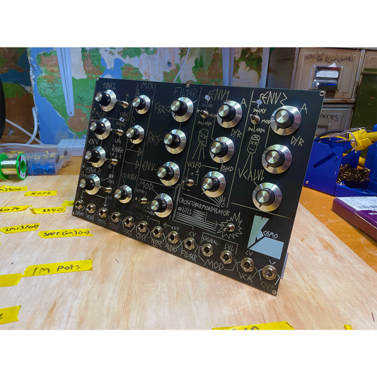 2221 CrosFoberMordulator Synth Voice PCB and PANEL’s