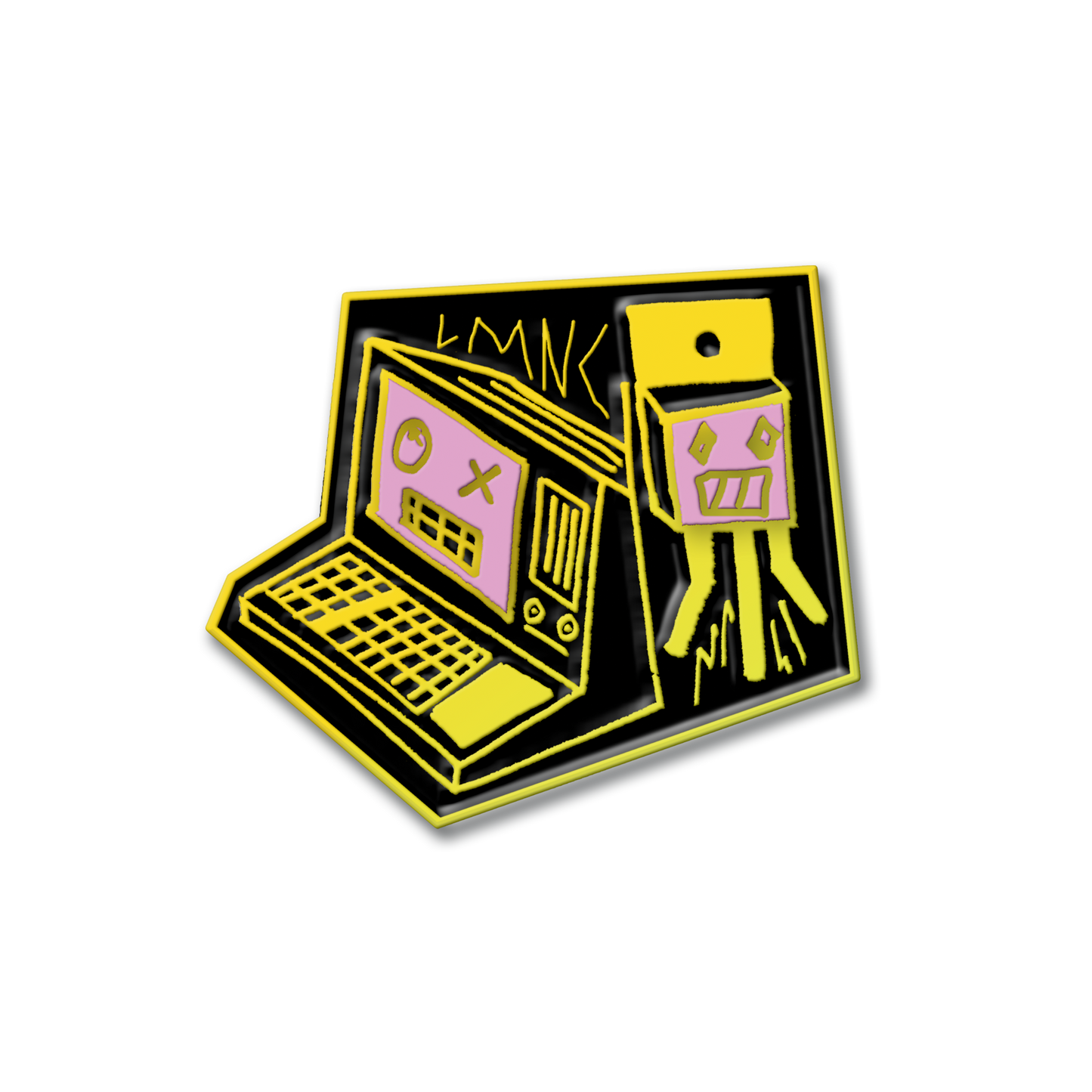 LMNC Bootleg pin | Look Mum No Computer Official Store