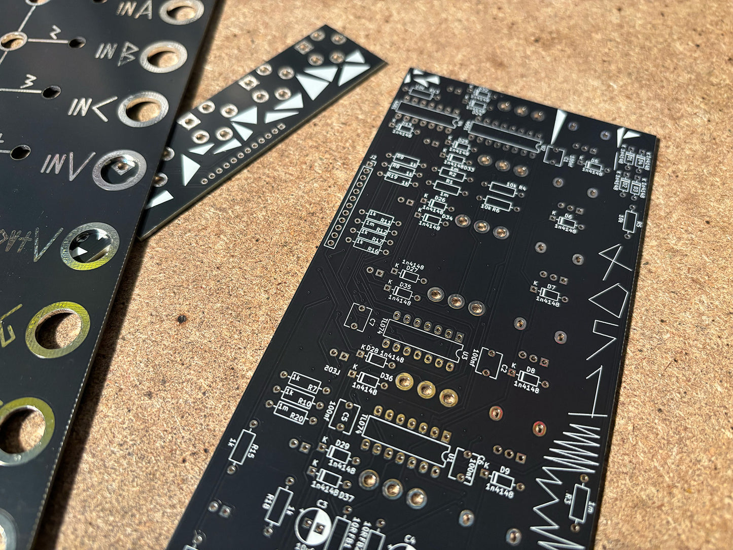 4051 Plexquencer Pcb/Panel set