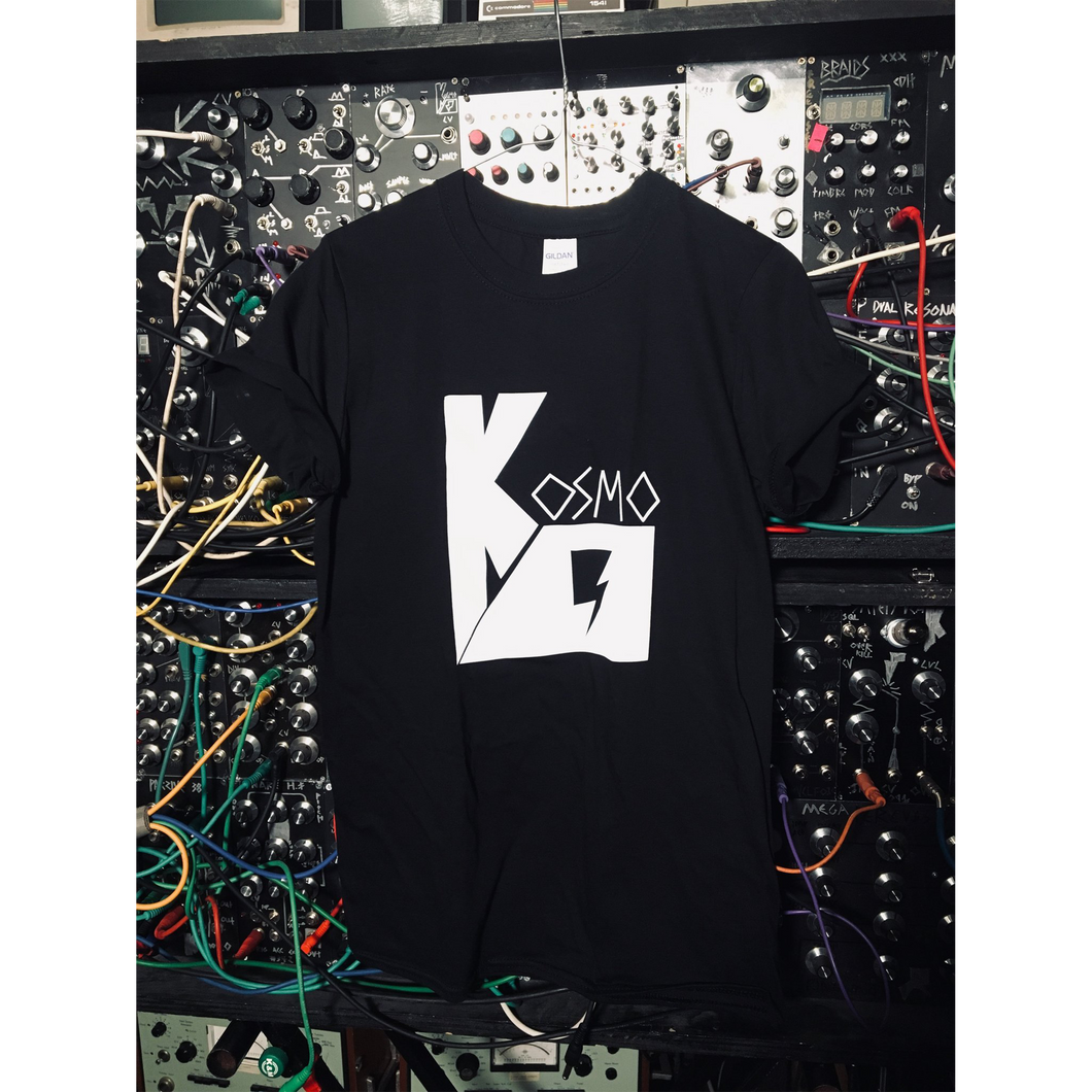 UNISEX TEE BLACK KOSMO 2.0 | LOOK MUM NO COMPUTER